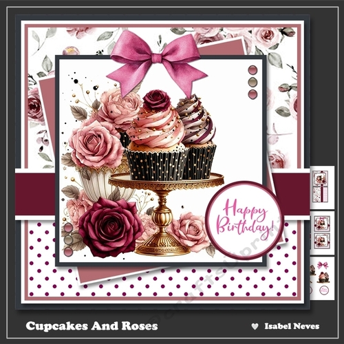 Cupcakes And Roses