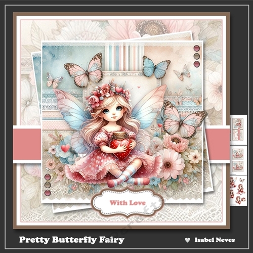 Pretty Butterfly Fairy