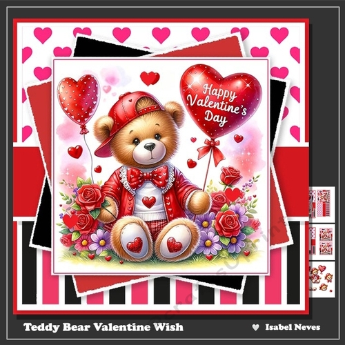 Teddy Bear Valentine Wish