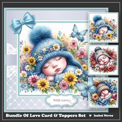 Bundle Of Love Card Toppers Set