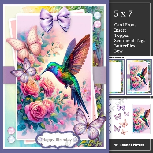 Floral Hummingbird