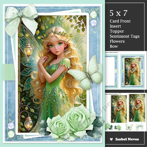 Green Rose Fairy