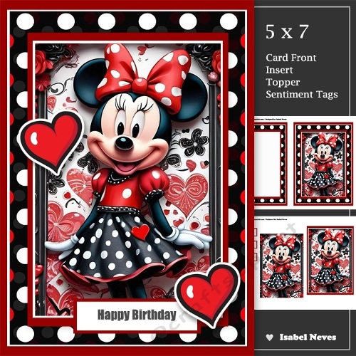 Minnie Mouse Birthday Girl