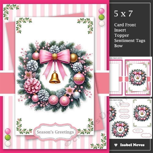 Pink Christmas Wishes 4