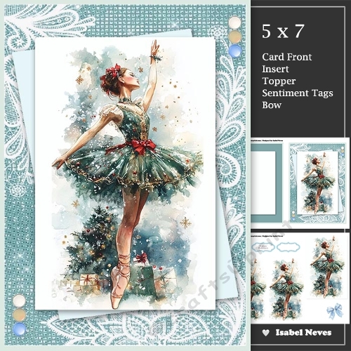 cup1378897_2073 - Nutcracker Ballerina Christmas Wishes