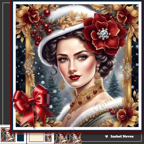 Vintage Elegance Christmas Wishes
