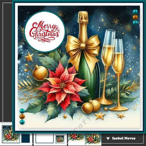 Champagne Christmas Wishes