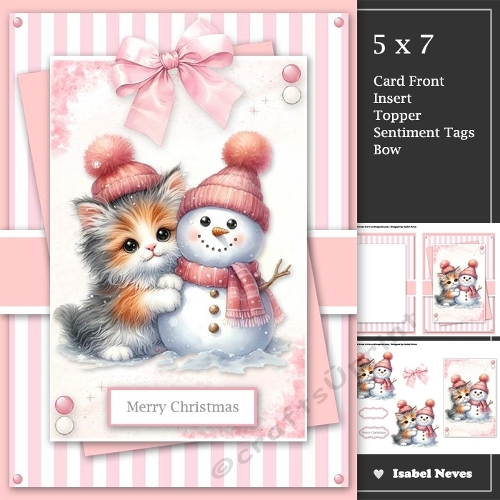 Pretty In Pink Christmas Wishes 2