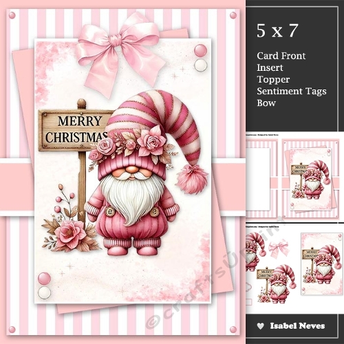 Pretty In Pink Christmas Wishes 4