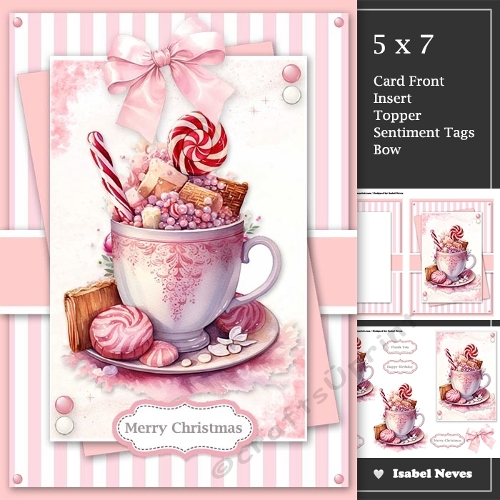 Pretty In Pink Christmas Wishes 5