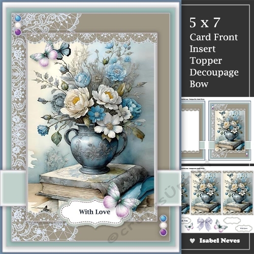 Books, Butterflies And Flowers 2