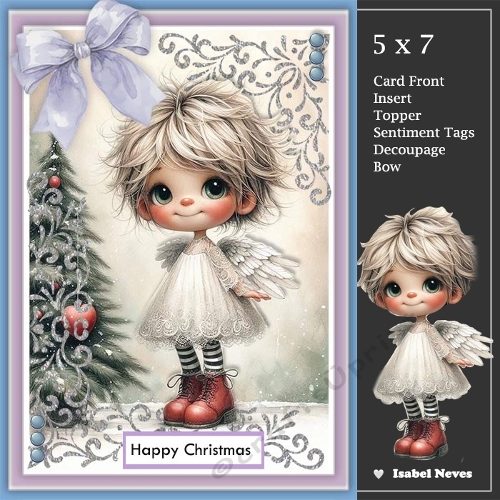 Shy Christmas Angel