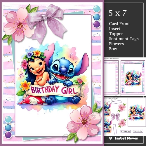 Lilo And Stitch Birthday Girl