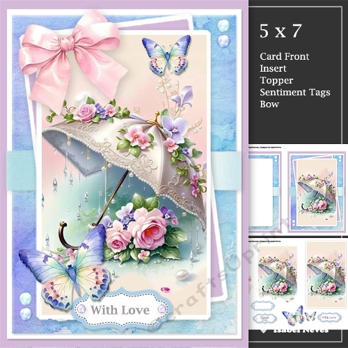 Summer Time Floral Umrella