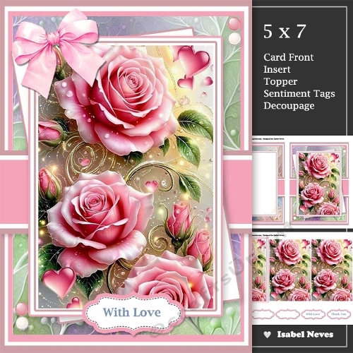 Pretty Pink With Love Roses