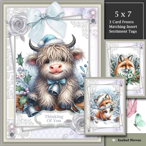 cup1384429_2073 - Buy 1 Get 2 FREE - Lovely Winter Animals Mini Kit