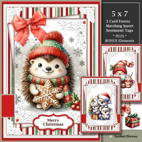  Set of 3 ~ Tis The Season Mini Kit