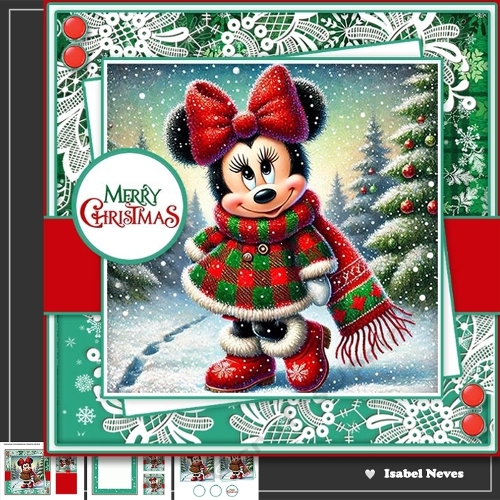 6x6 A Snowy Christmas Wish