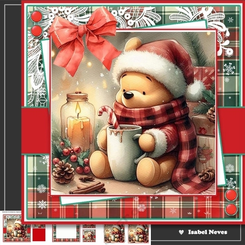 Pooh Bears Christmas Wishes
