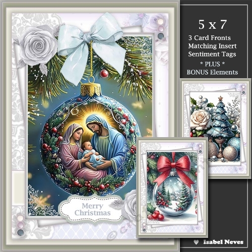  Set of 3 ~ Beautiful Greetings