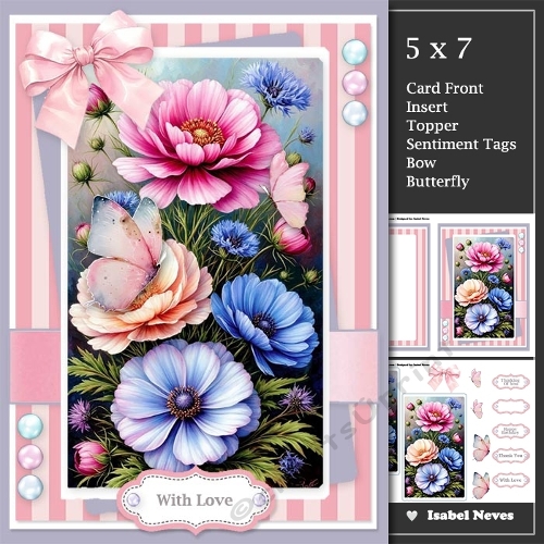Beautiful Summer Butterfly Bouquet