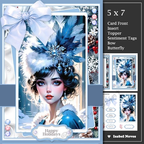 Sparkling Art Deco Winter Beauty