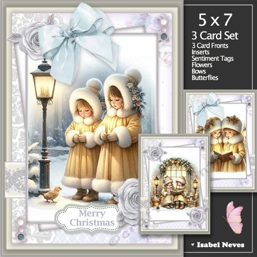 Set Of 3 ~ Christmas Magic Moments