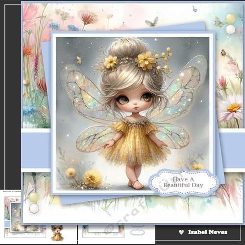 Lovely Flower Garden Fairy