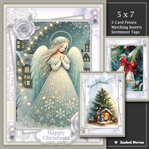 Set Of 3 ~ Lovely Christmas Scenes