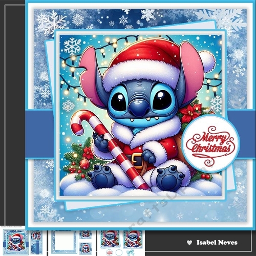 Stitch Christmas Greetings