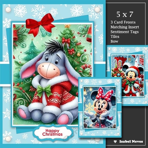 Set of 3 ~ Christmas All Time Favorites