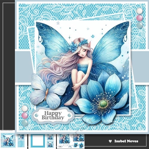 Flower Fairy Birthday Wishes