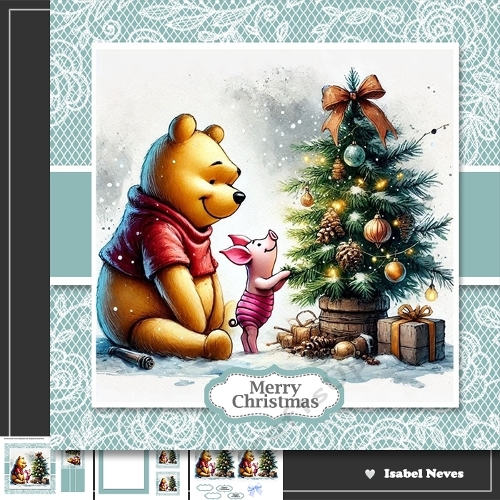 Winnie, Piglet And The Tree