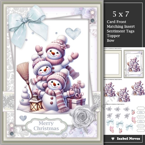 Snowman Christmas Wishes