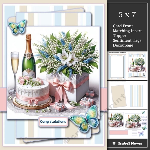 5x7 ~ On Your Special Day