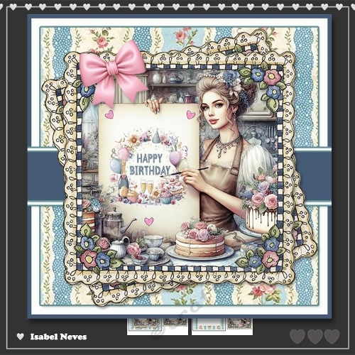 6x6 ~ Happy Day Wishes
