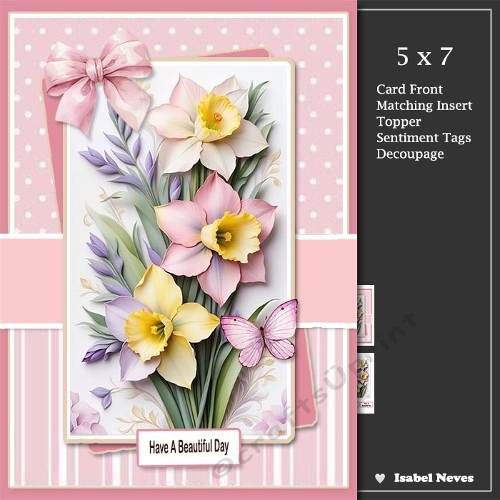 5x7 ~ Delightful Daffodil