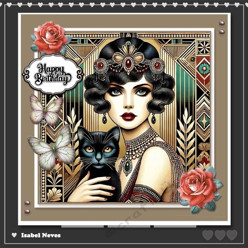 Art Deco Lovely Lady 2
