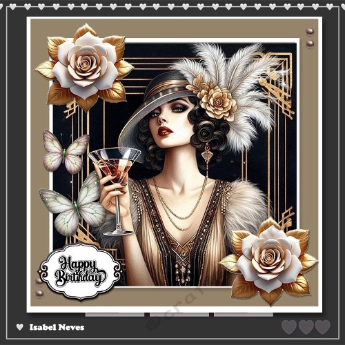 Art Deco Lovely Lady 4