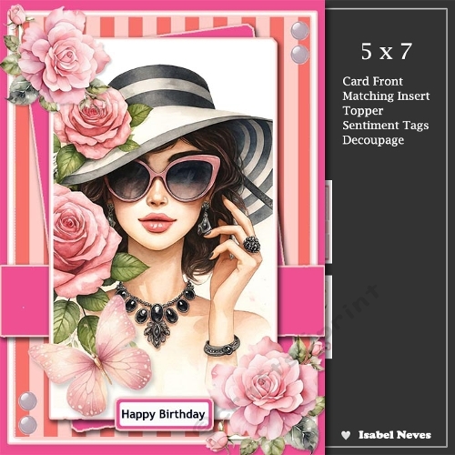 5x7 ~ Beautiful Birthday