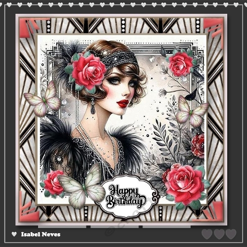 Flapper Girl Birthday Wishes
