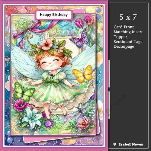 5x7 ~ Fairy Tale Wishes