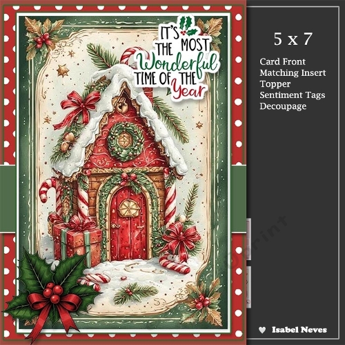 5x7 ~ Its The Most Wonderful