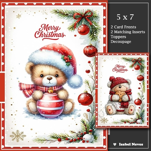 Set Of 2 ~ Tis The Season