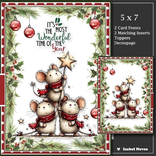 Set Of 2 ~ Wonderful Time Of The Year 5