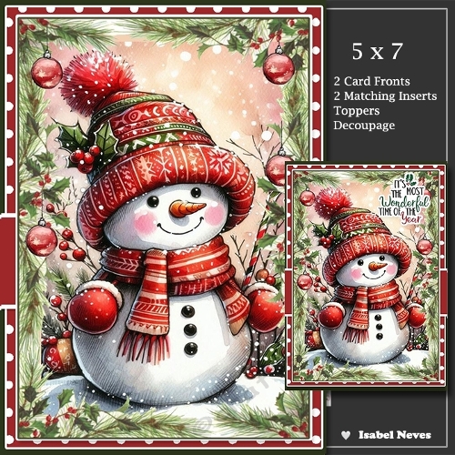 Set Of 2 ~ Wonderful Time Of The Year 6