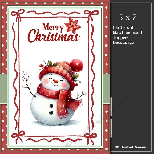 5x7 ~ Its Christmas 2