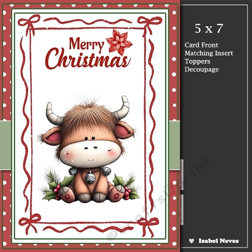 5x7 ~ Its Christmas 4