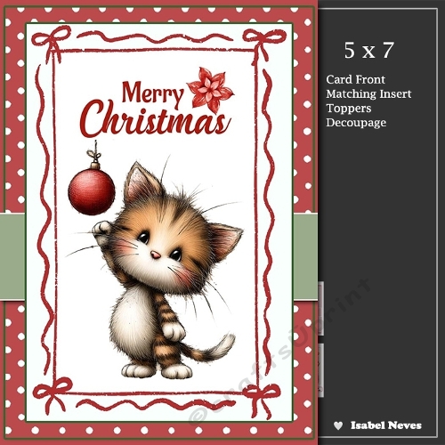 5x7 ~ Its Christmas 5
