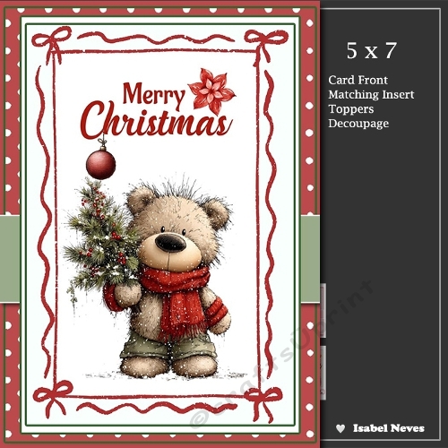 5x7 ~ Its Christmas 6